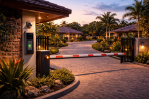 Mesh Wi-Fi nodes placed around a South African home for full coverage